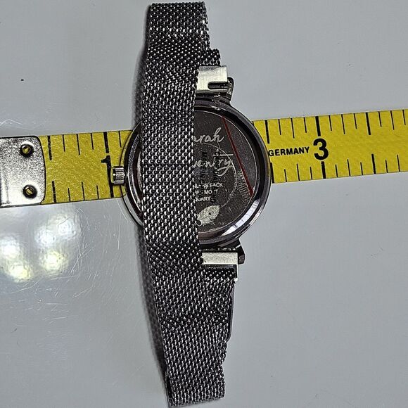 Silver Tone Sarah Coventry Watch Magnetic Band Fits 5\